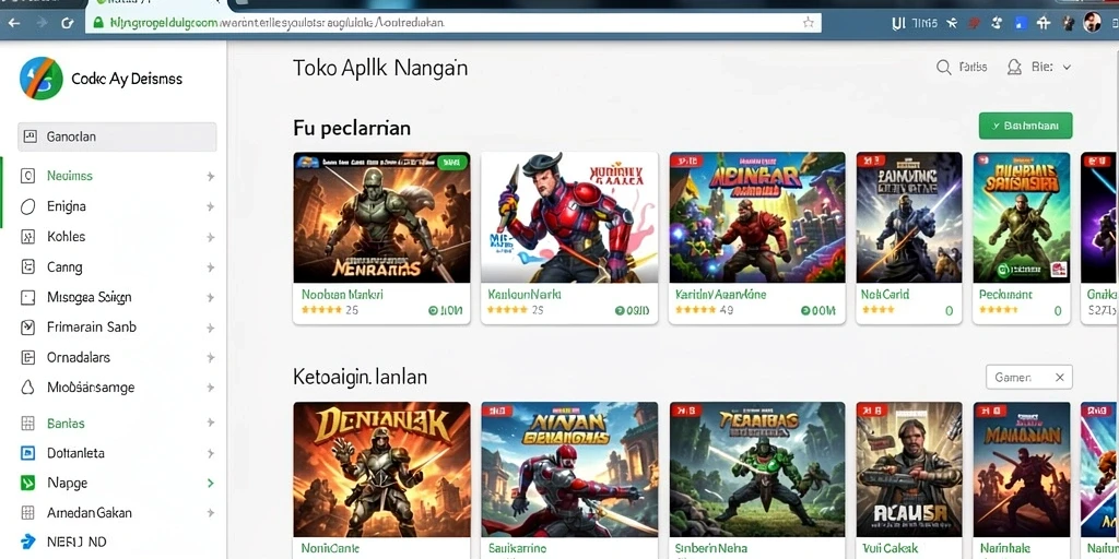 Grafis indah saat menjelajah dunia fantasi.