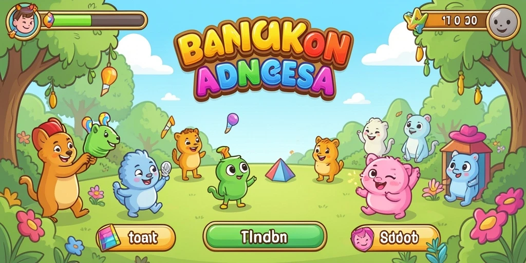 Mode permainan menarik untuk bermain solo atau tim.