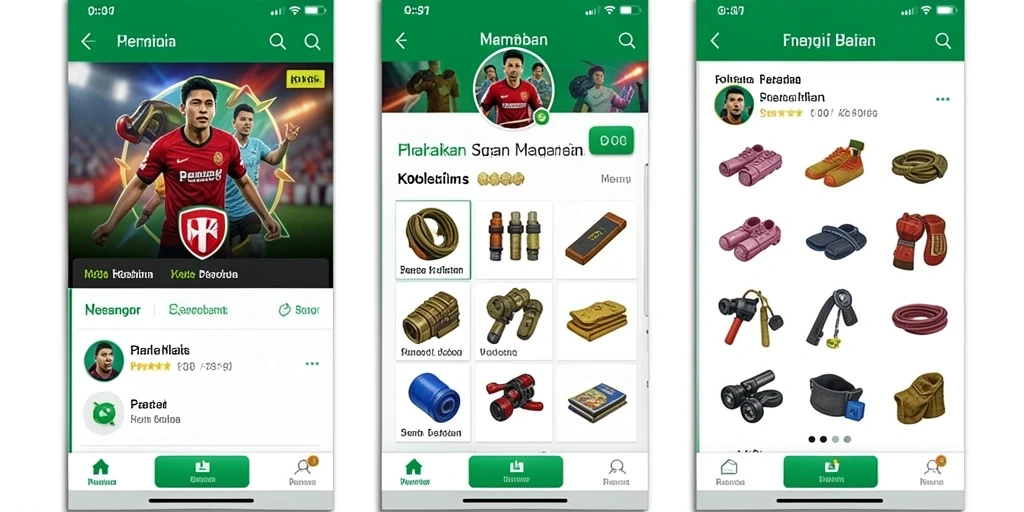 Fitur interaktif untuk bermain bersama teman.