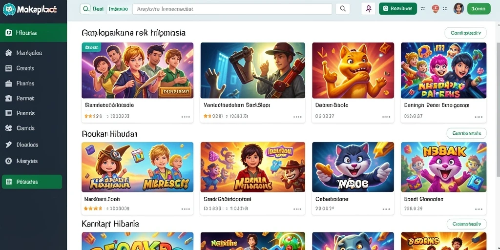 Keseruan bermain dengan teman-teman secara online.