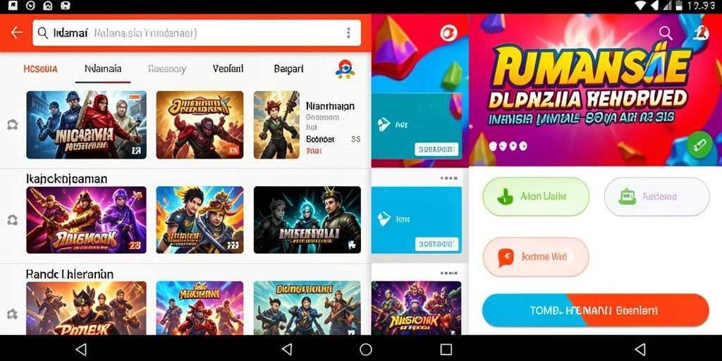 Mode permainan multiplayer yang seru dan kompetitif.