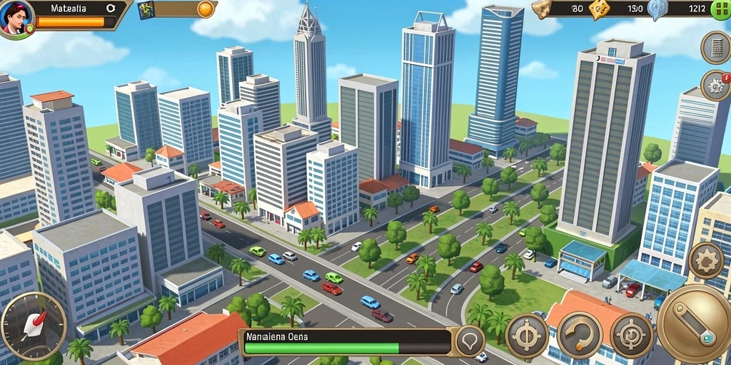 Visual yang menakjubkan dari dunia permainan MPO2121.