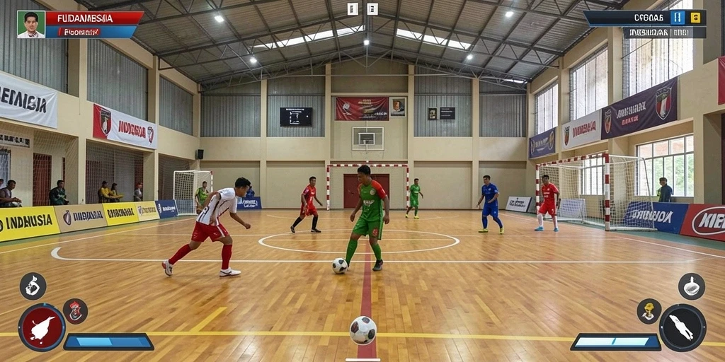 Lingkungan permainan yang menakjubkan.