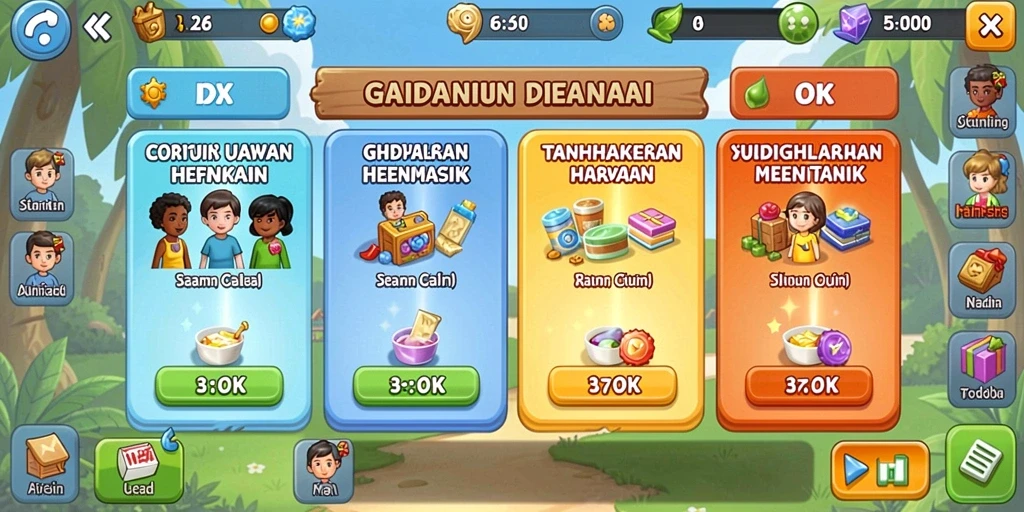 Misi menantang dengan lingkungan yang menarik.